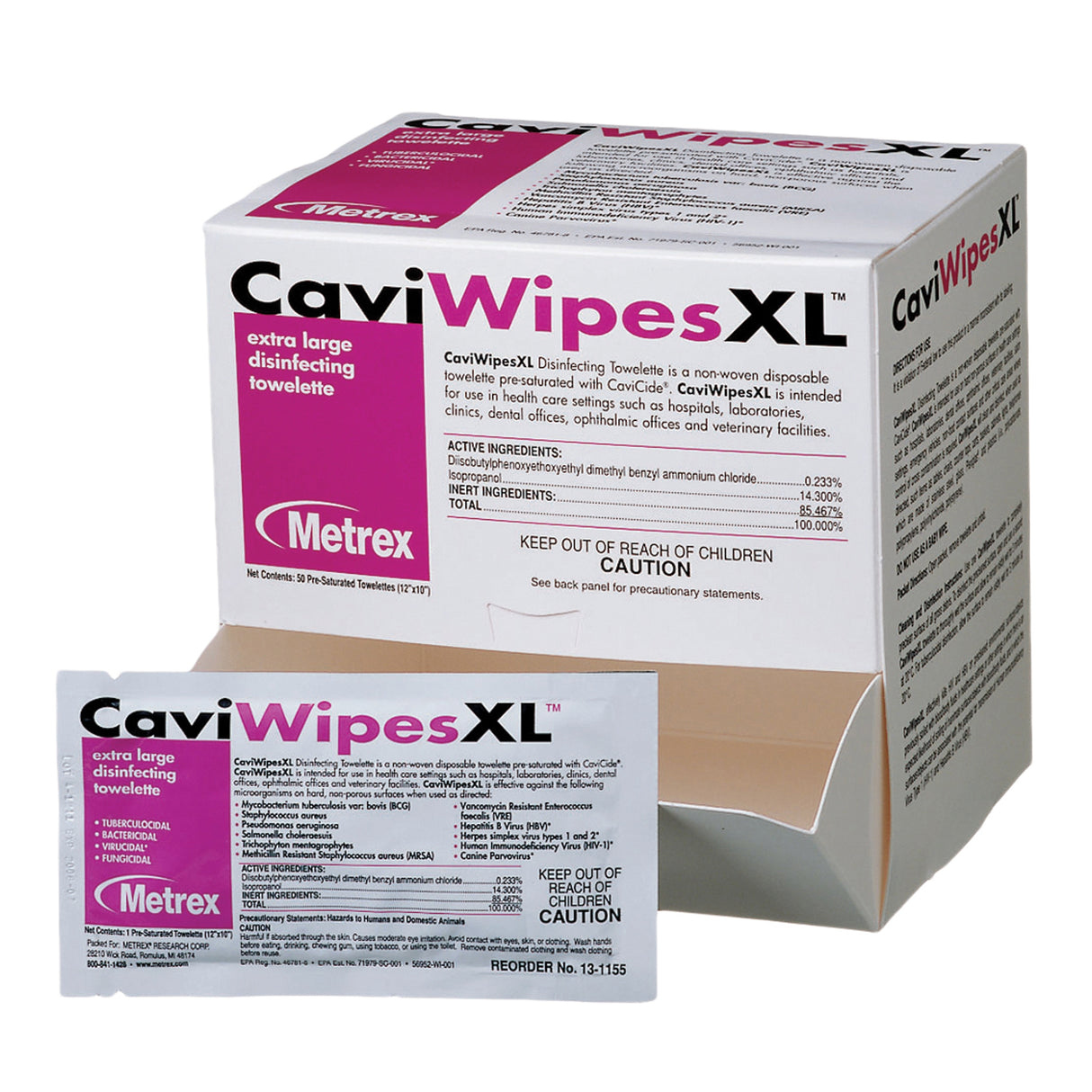 CaviWipesTM Surface Disinfectant Wipe - BeHope