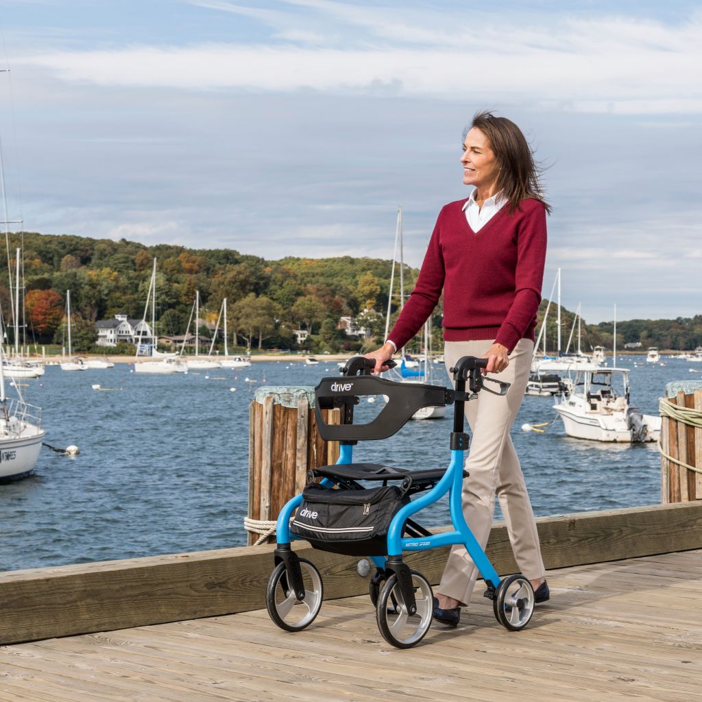 Nitro® Sprint Rollator with Accessories - BeHope