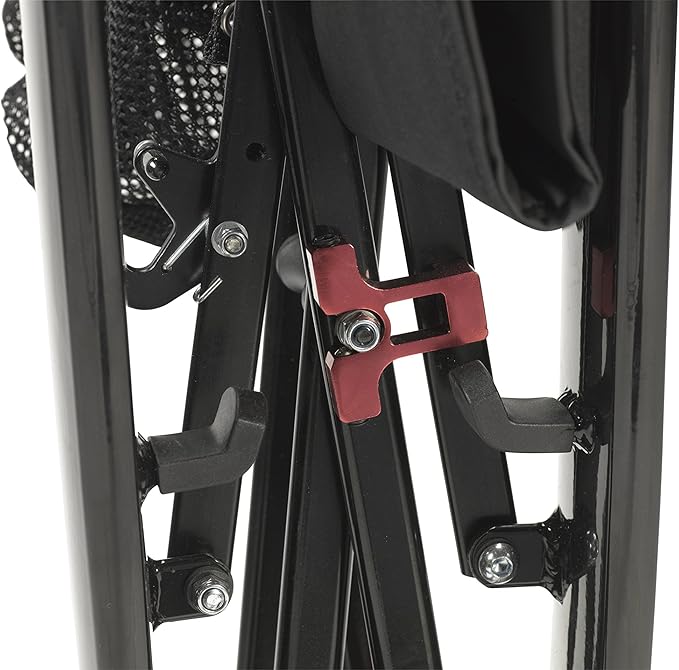 Nitro Euro Style Rollator Rolling Walker, Heavy Duty, Black - BeHope