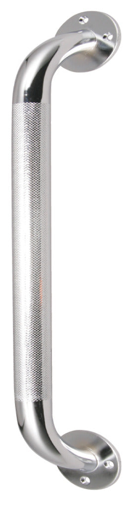 Chrome Knurled Grab Bar - BeHope
