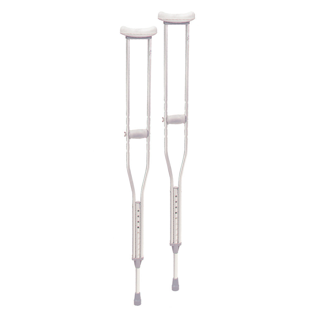 Retail Packaged Aluminum Crutches with Accessories - BeHope