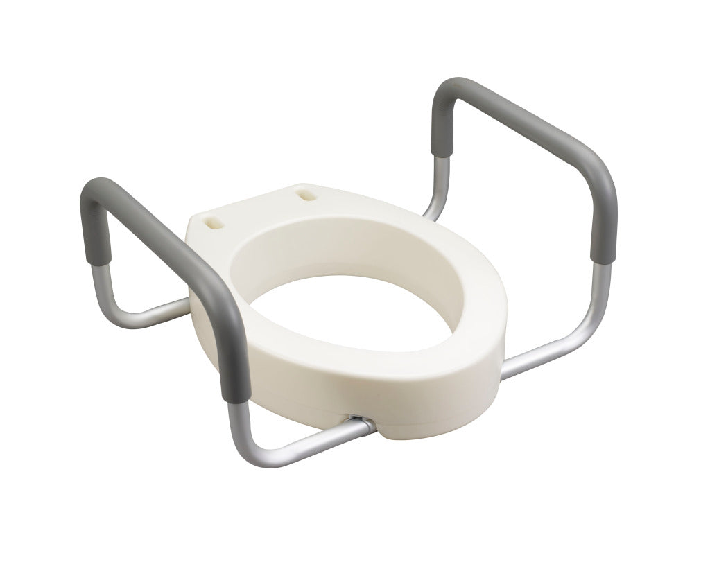 Premium Raised Toilet Seat with Removable Arms - BeHope