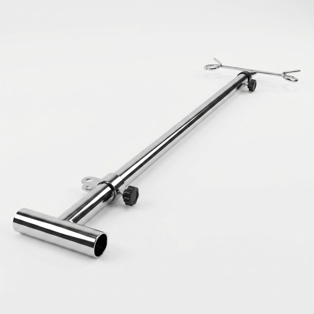Universal Wheelchair Telescoping I. V. Pole - BeHope