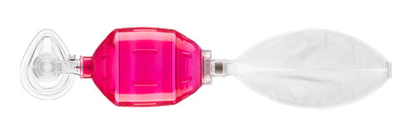 Resuscitator Smart Bag Child/pediatric Inflated Cuffed Mask With Reservoir And 7ft Oxygen Tubing Each - BeHope