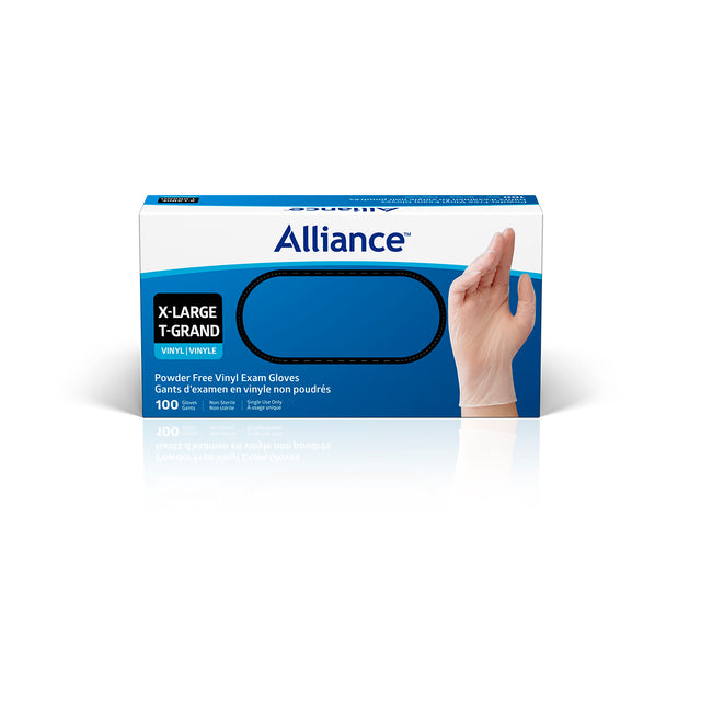 Alliancetm Powder-free Vinyl Exam Glove, Clear - BeHope