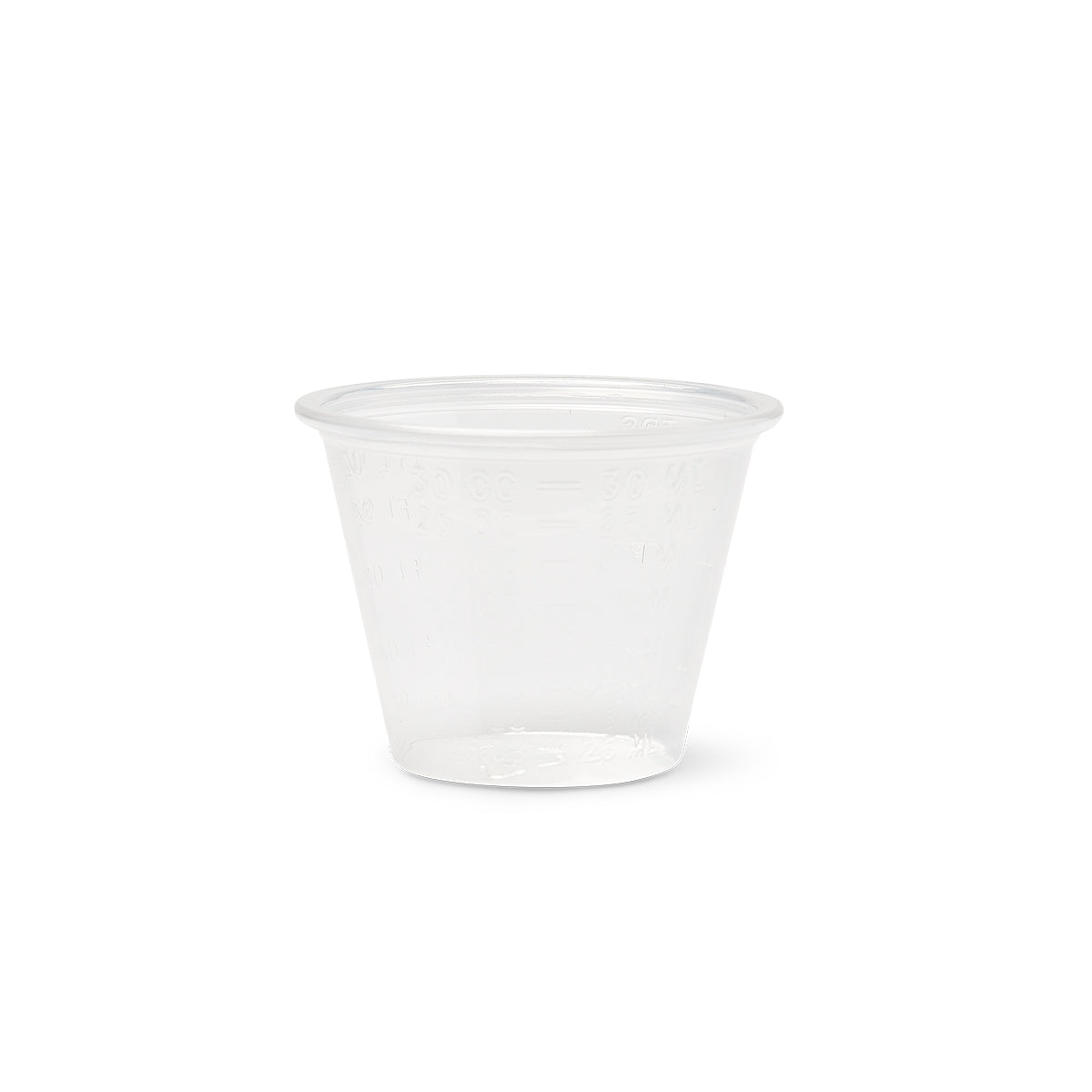 Medicine Cup Graduated Translucent Plastic 1oz 30ml - BeHope