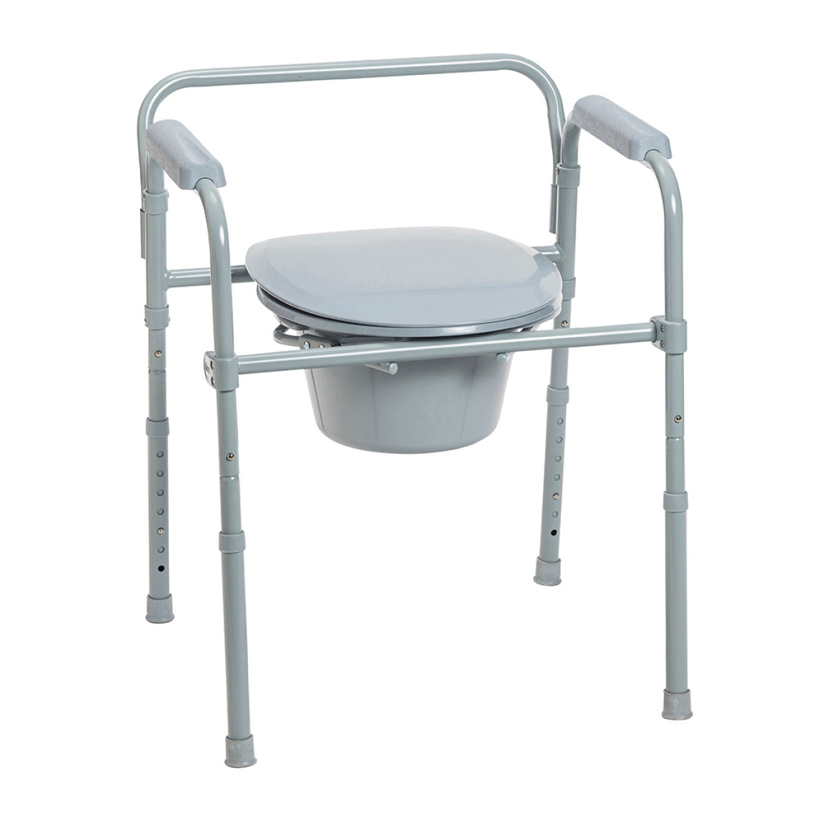 Folding Steel Commode - BeHope
