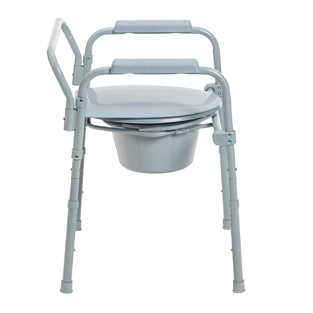 Folding Steel Commode - BeHope