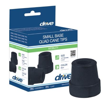 Small Base Quad Cane Tip, Pack Of 4 - BeHope
