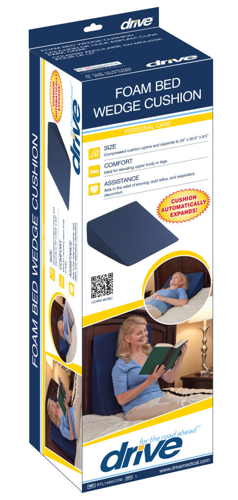 Compressed Bed Wedge Cushion - BeHope