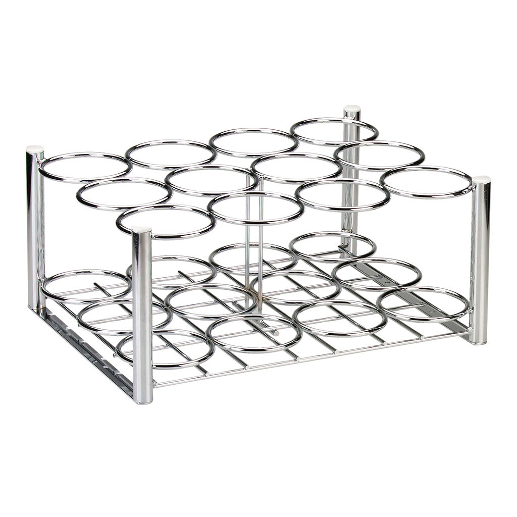 Chrome Oxygen Cylinder Rack - BeHope