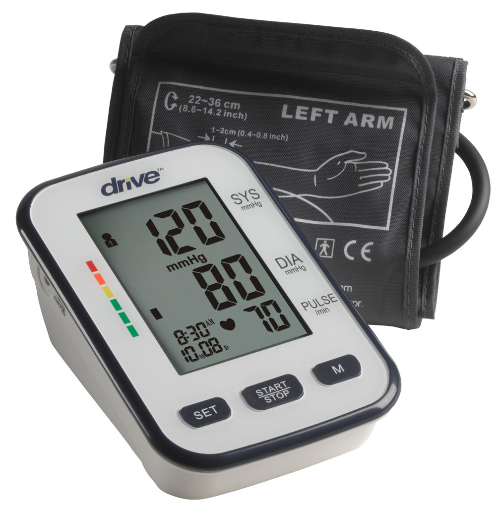 Deluxe Automatic Blood Pressure Monitor, Upper Arm - BeHope