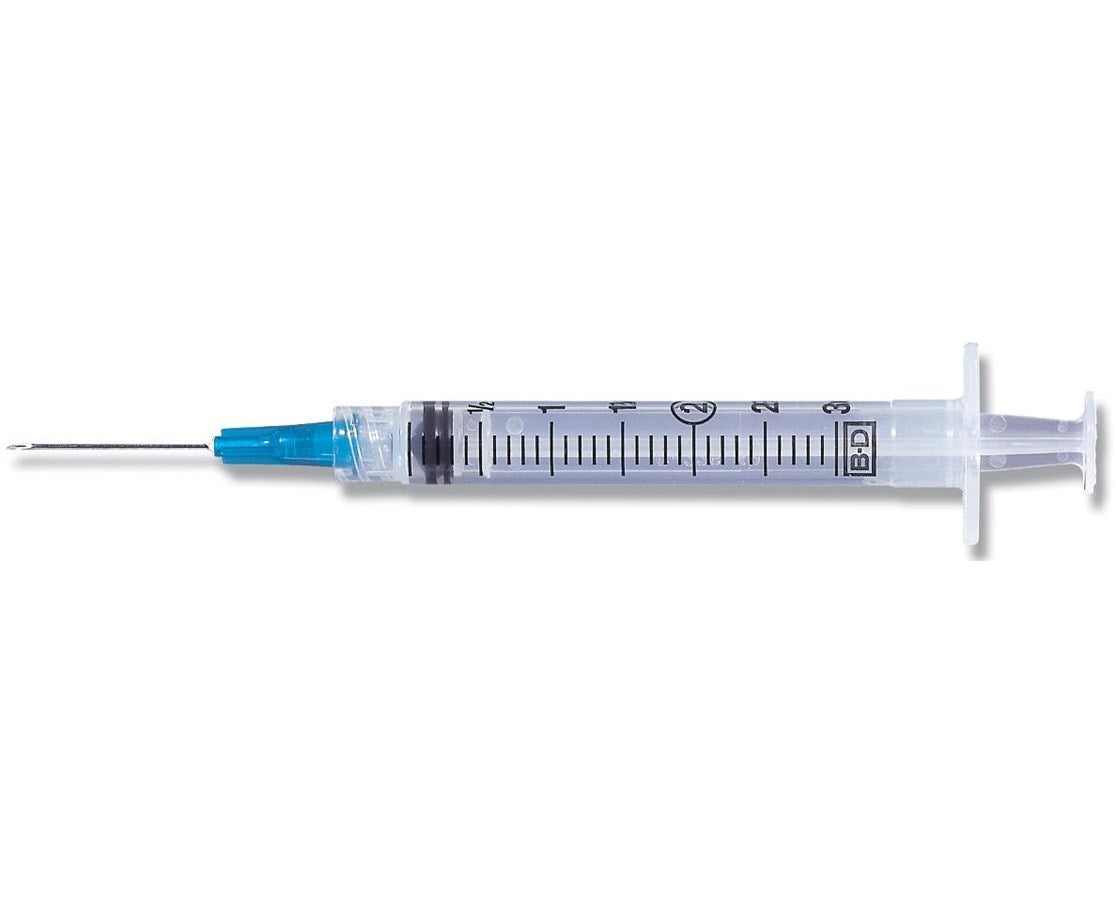 Blunt Fill Needle 18gx1.5" With Luer-lok 5ml Syringe - BeHope