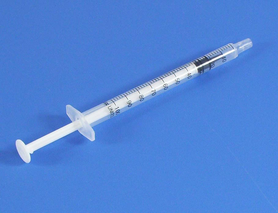 BD Syringe Only, Sterile - Lok Tip - BeHope