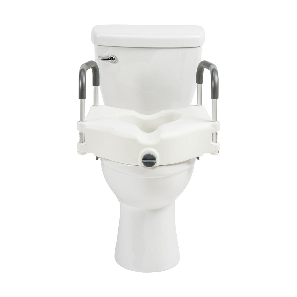 PreserveTech™ Secure Lock Raised Toilet Seat - BeHope