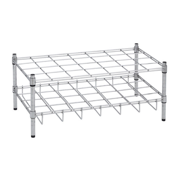 Chrome Oxygen Cylinder Rack - BeHope