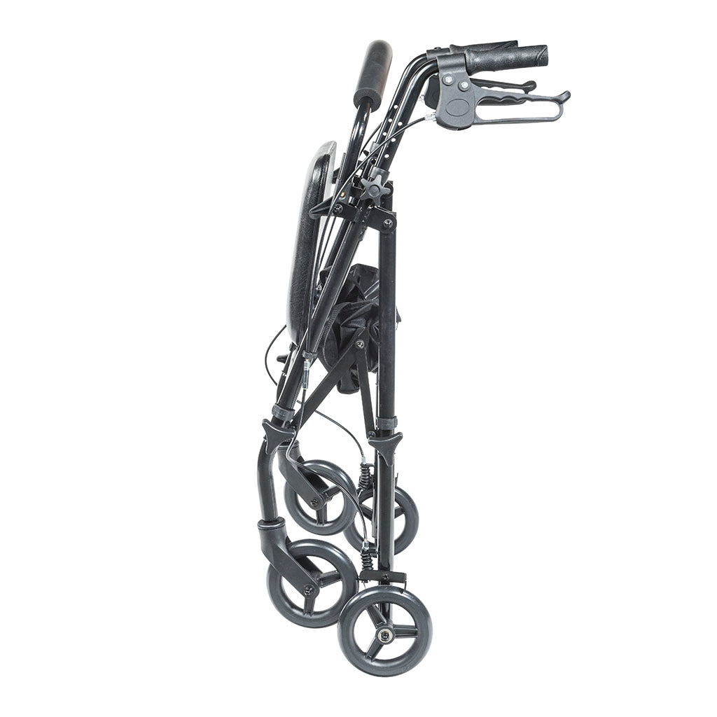 Travel Rollator, Black - BeHope