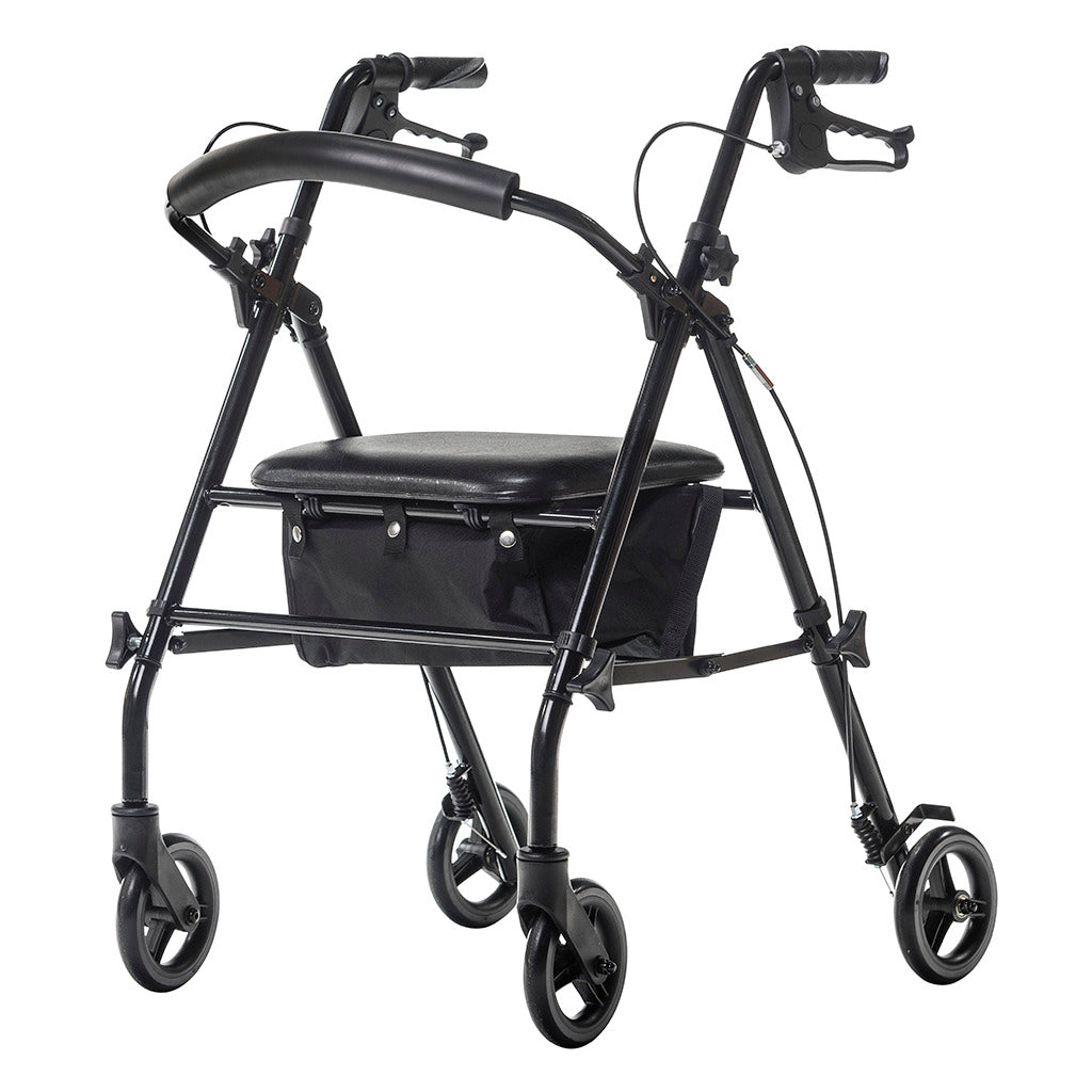 Travel Rollator, Black - BeHope