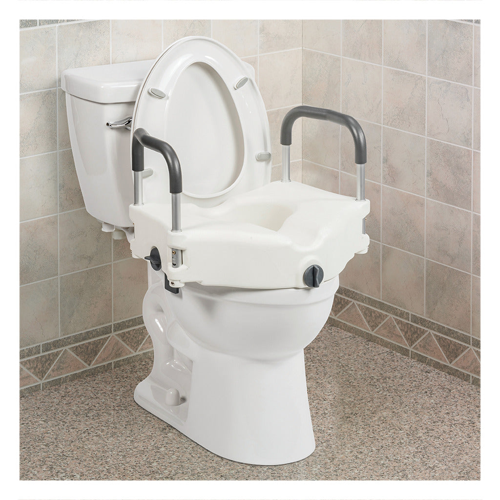 PreserveTech™ Secure Lock Raised Toilet Seat - BeHope