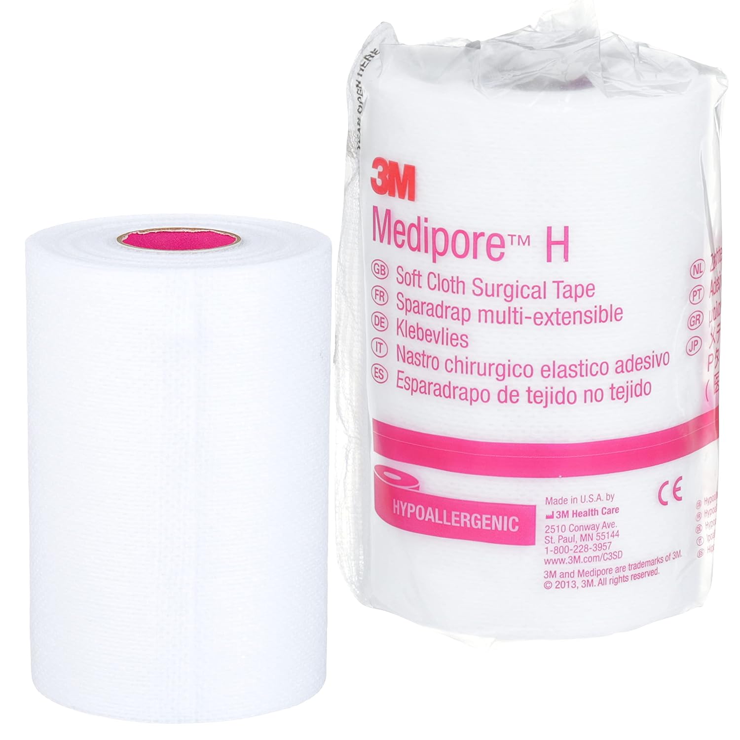 Medipore H Soft Cloth Tape Perforated 10cm X 9.1m Yard - BeHope