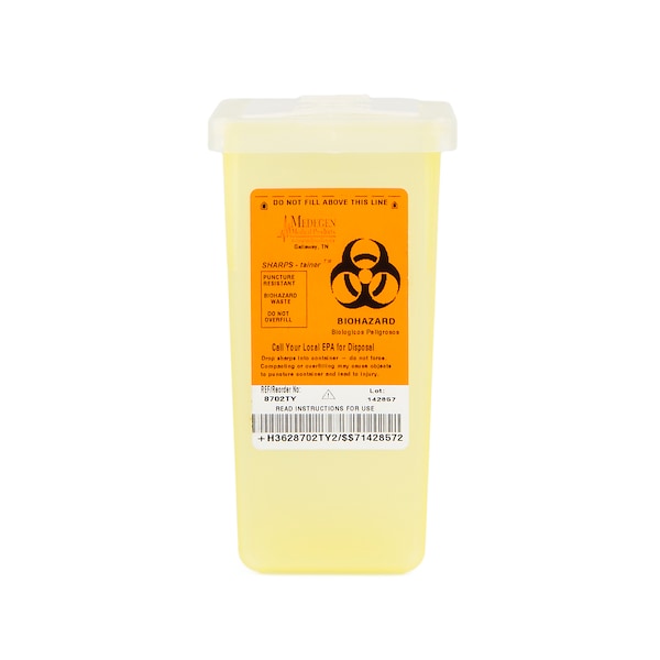 Sharps Collector 1qt (0.95l) Yellow - BeHope