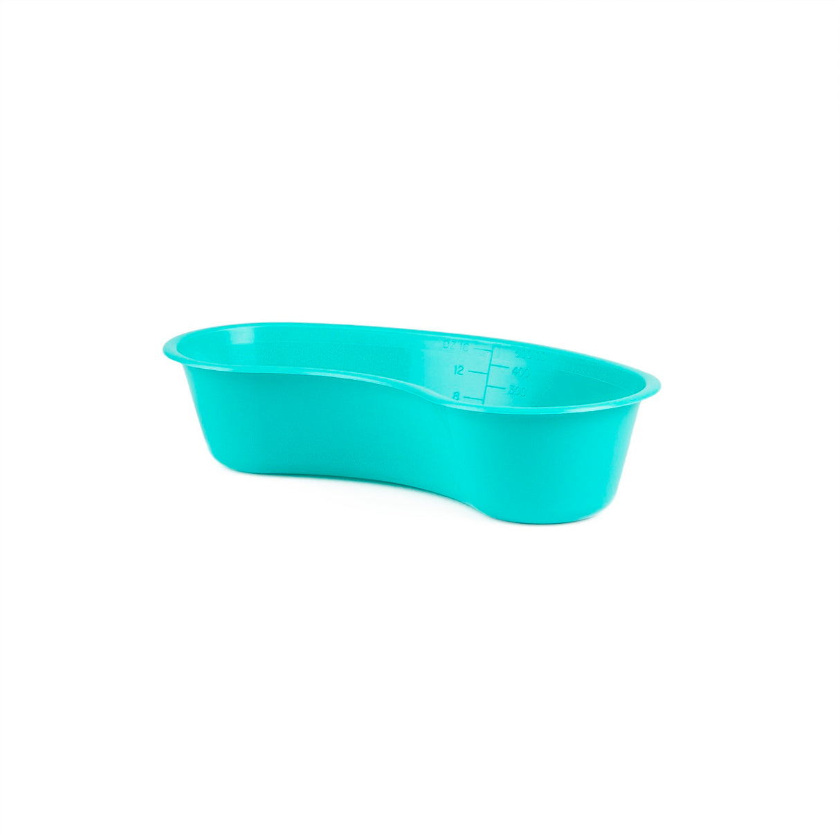 Emesis Basin 700cc Turquoise Plastic Single User - BeHope
