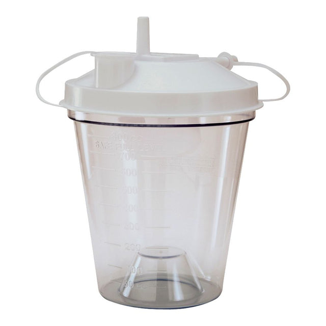Case Of 12 Disposable Suction Canisters, 800cc - BeHope