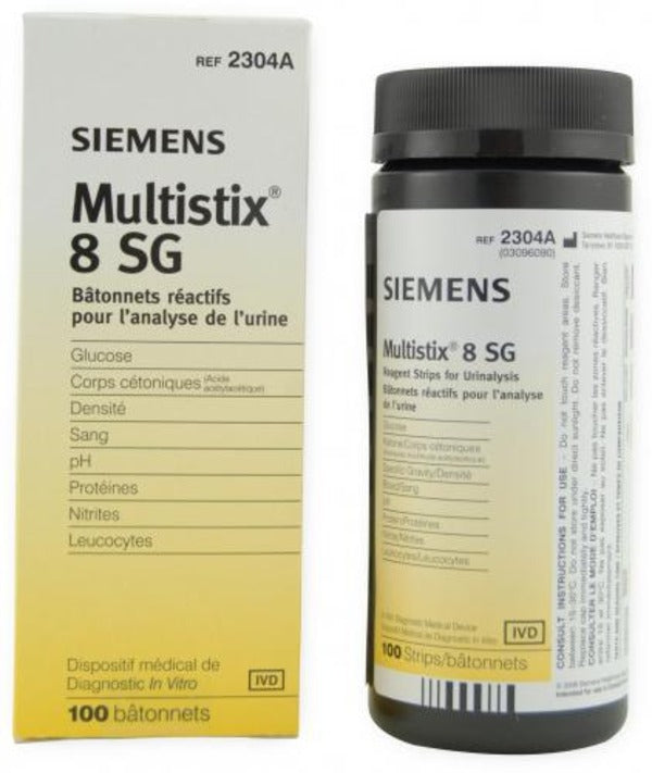 Siemens® Urinalysis Reagent Urine Test Strips - BeHope