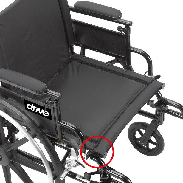 Viper Plus Gt Full Reclining Wheelchair, Detachable Full Arms, 16" Seat - BeHope