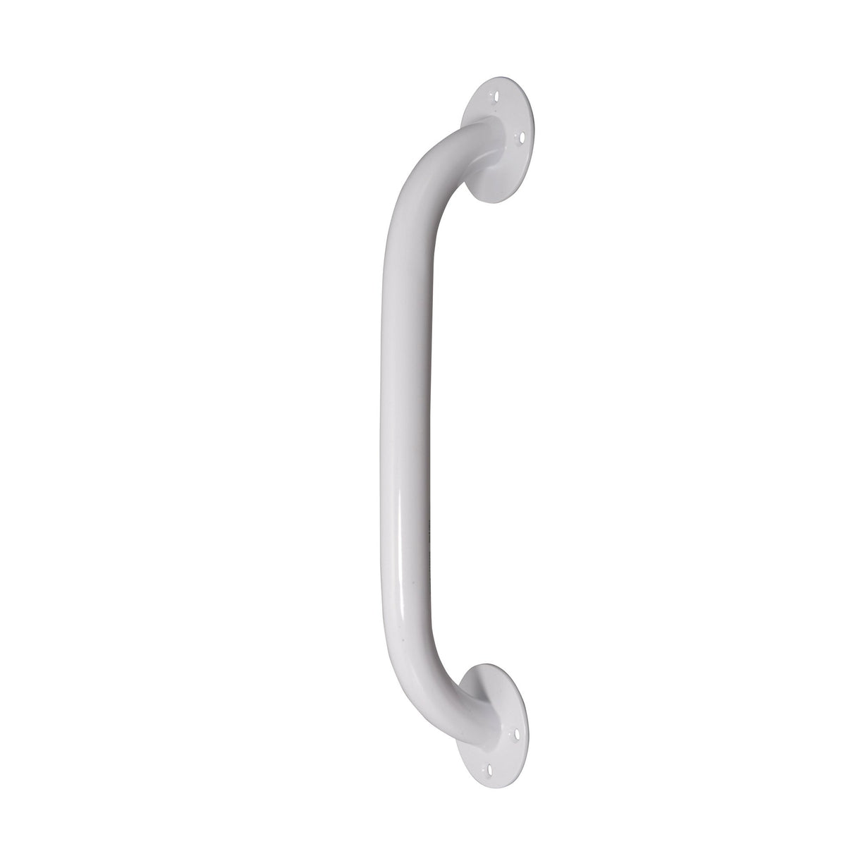 Powder Coated Grab Bar, White - BeHope
