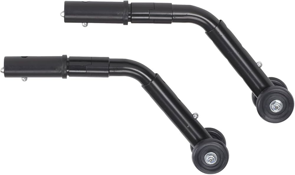 Anti Tippers With Casters, 1 Pair - BeHope