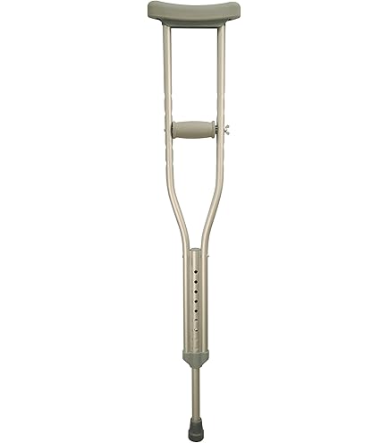 Retail Packaged Aluminum Crutches With Accessories - BeHope