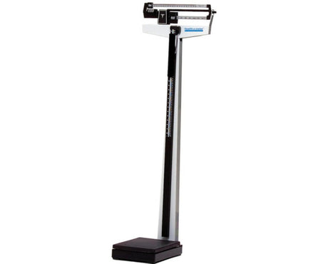 Physician Mechanical Balance Beam Scale White Each - BeHope