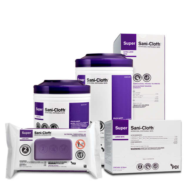 Super Sani-cloth Germicidal Disinfectant Wipe - BeHope