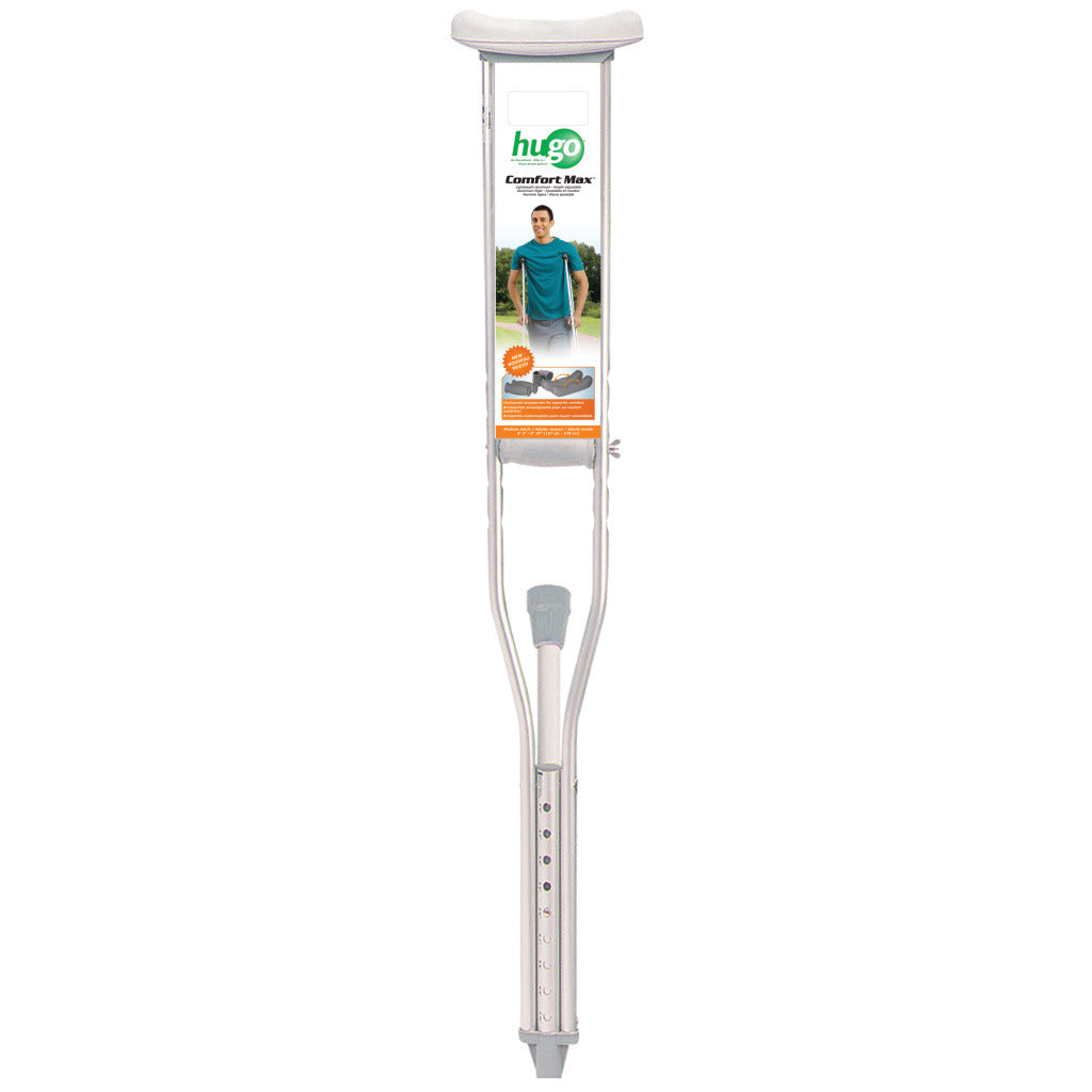 Hugo Comfort Max Lightweight Aluminum Crutches - BeHope