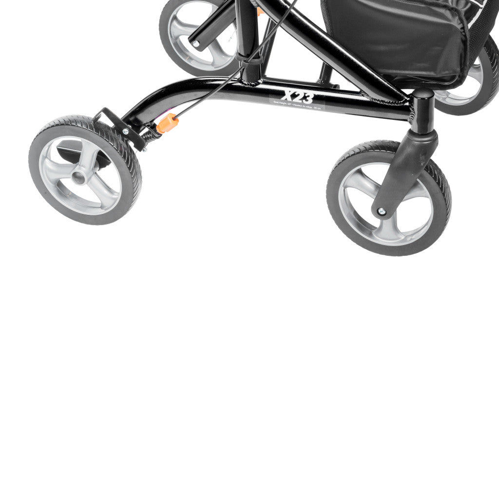 Airgo eXcursion X23 Lightweight Side-fold Rollator Tall Height - BeHope