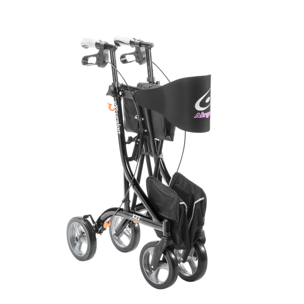 Airgo eXcursion X23 Lightweight Side-fold Rollator Tall Height - BeHope