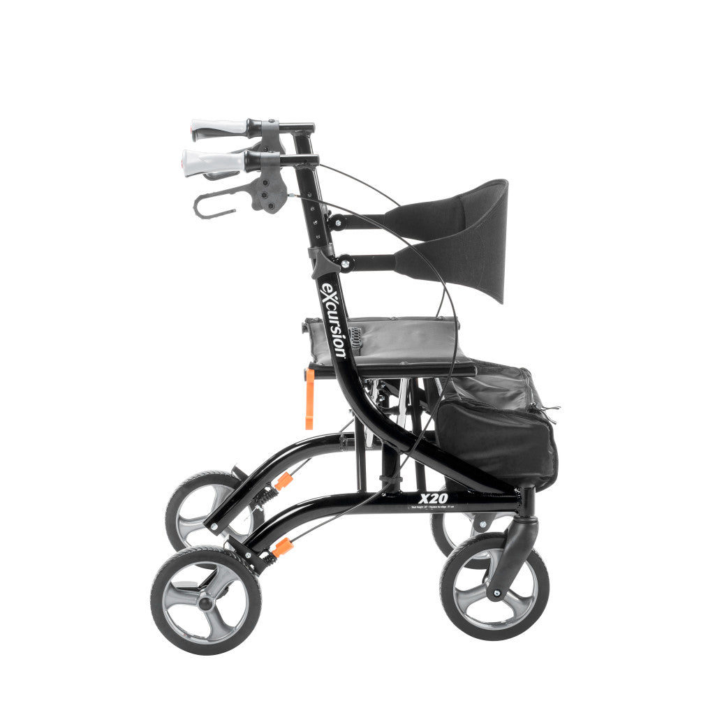 Airgo eXcursion X20 Lightweight Side-fold Rollator - BeHope