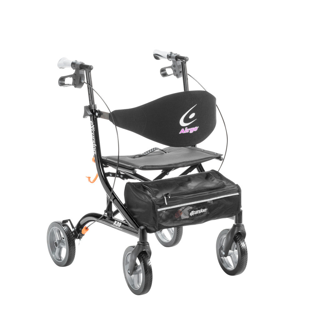 Airgo eXcursion X20 Lightweight Side-fold Rollator - BeHope