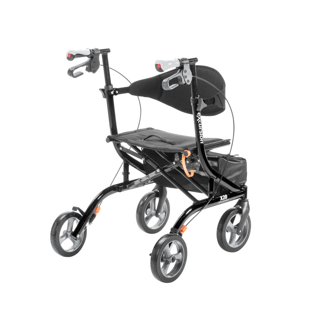 Airgo eXcursion X20 Lightweight Side-fold Rollator - BeHope