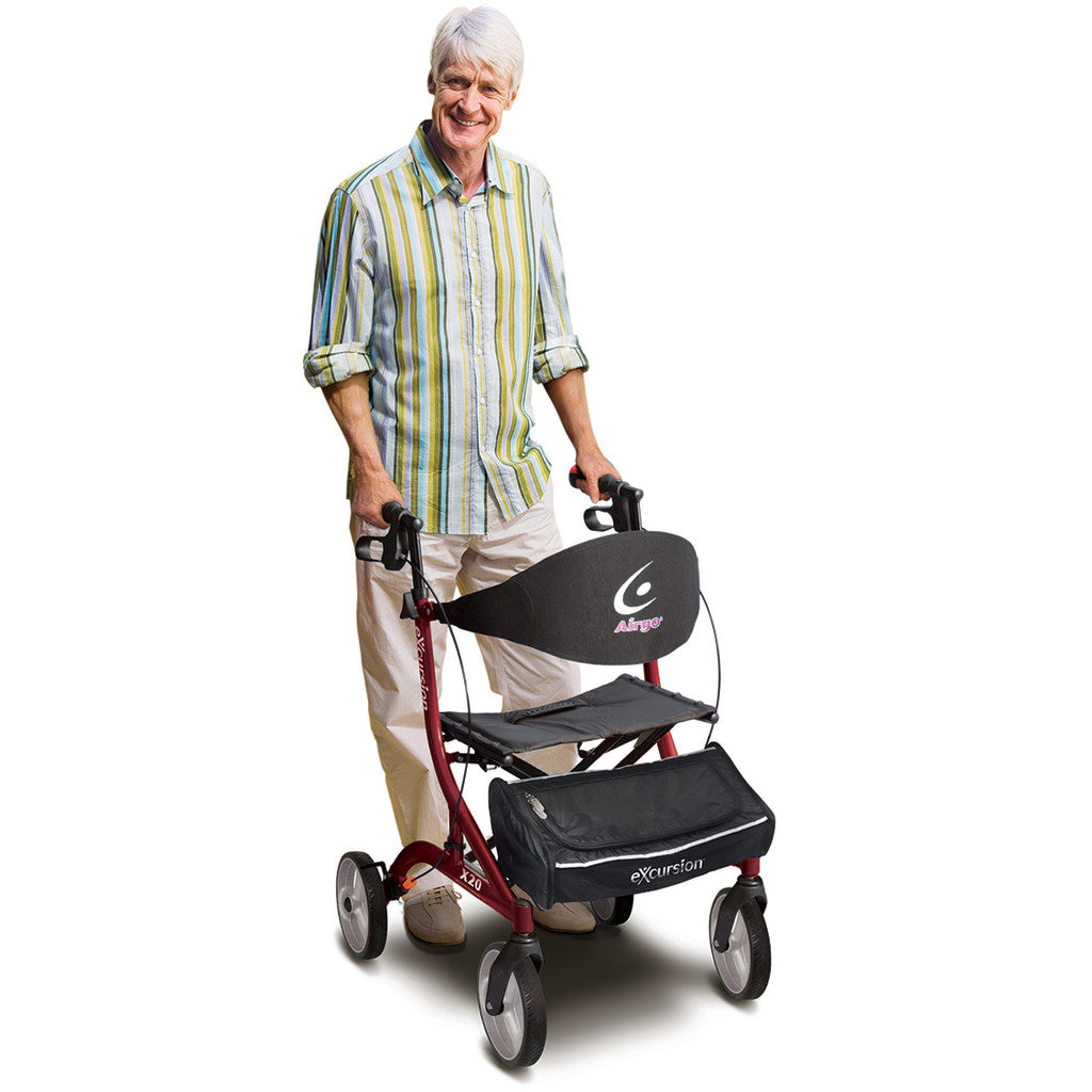 Airgo eXcursion X20 Lightweight Side-fold Rollator - BeHope