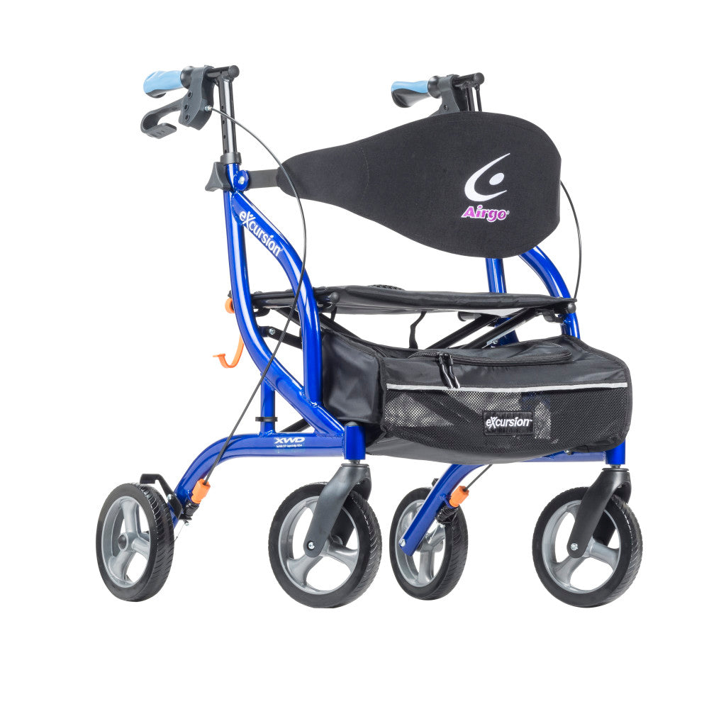 Airgo eXcursion XWD Lightweight Side-fold Rollator - BeHope