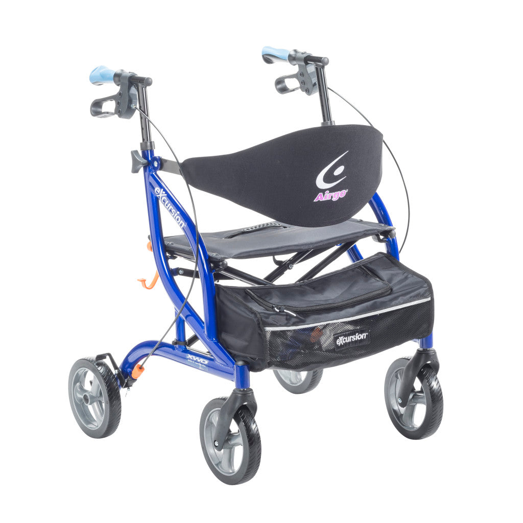 Airgo eXcursion XWD Lightweight Side-fold Rollator - BeHope