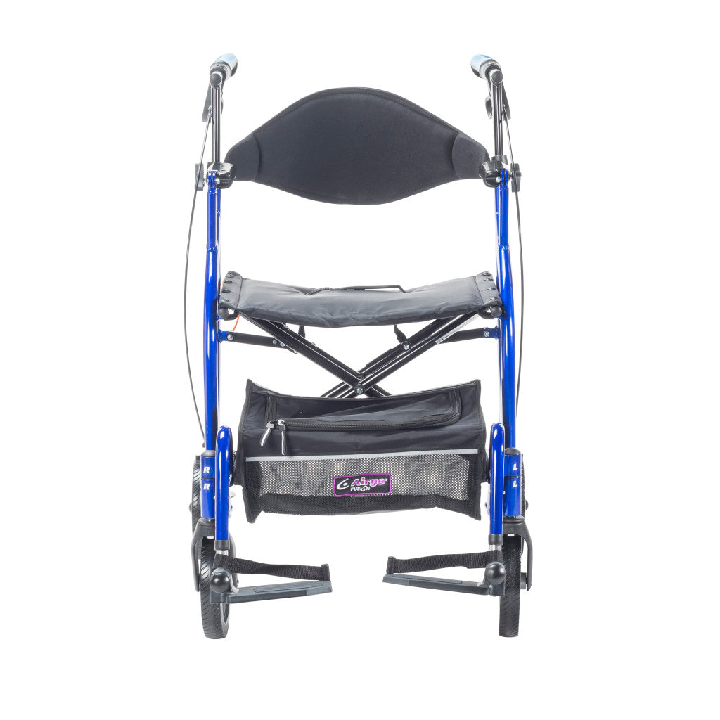 Airgo Fusion F23 Side-Folding Rollator & Transport Chair - BeHope