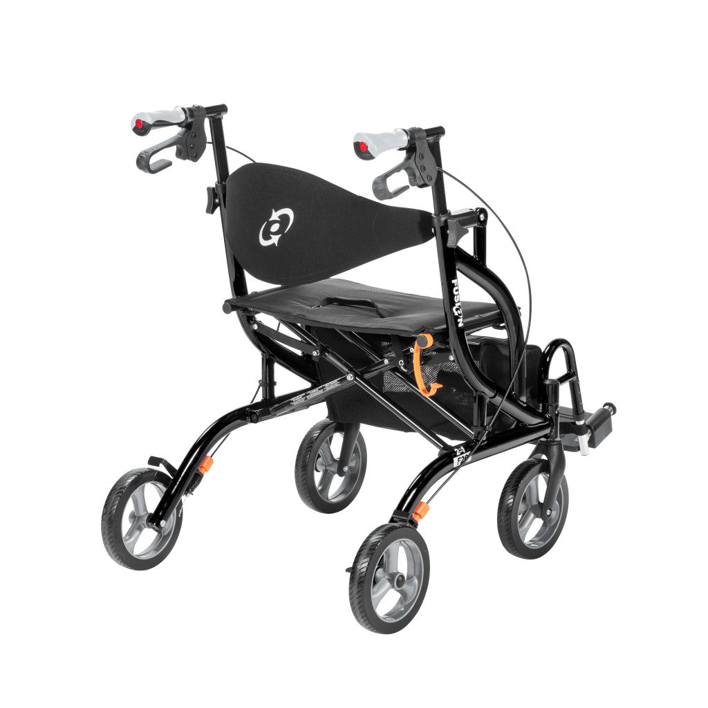 Airgo Fusion F20 Side-Folding Rollator & Transport Chair - BeHope