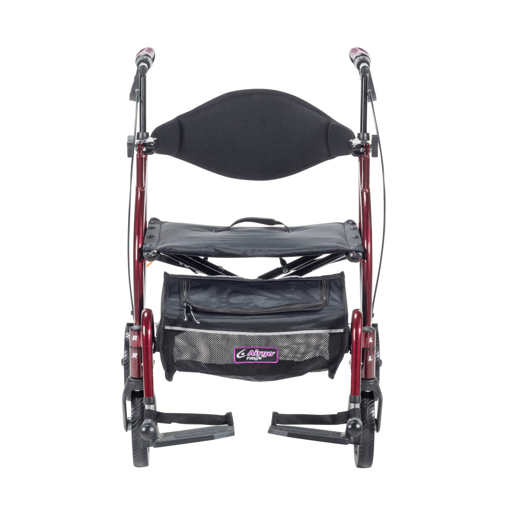 Airgo Fusion F20 Side-Folding Rollator & Transport Chair - BeHope