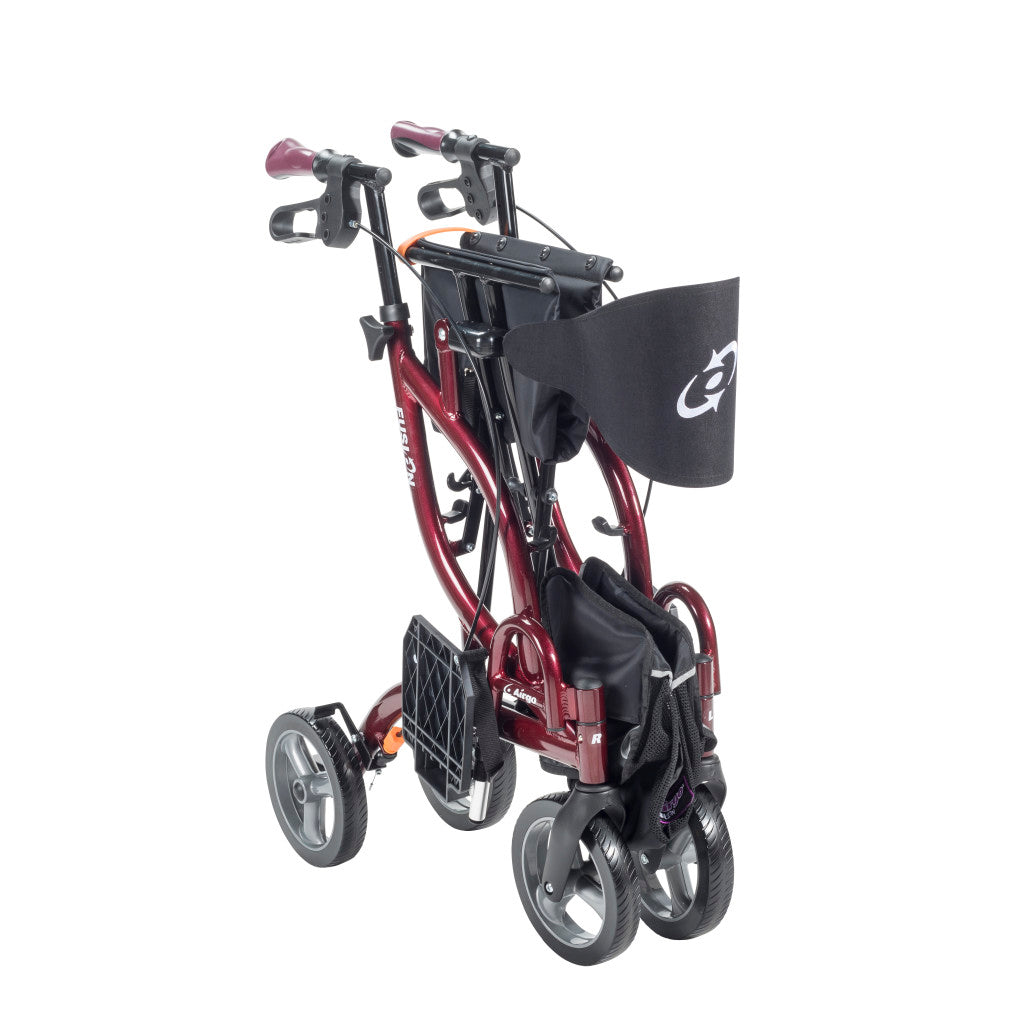 Airgo Fusion F20 Side-Folding Rollator & Transport Chair - BeHope