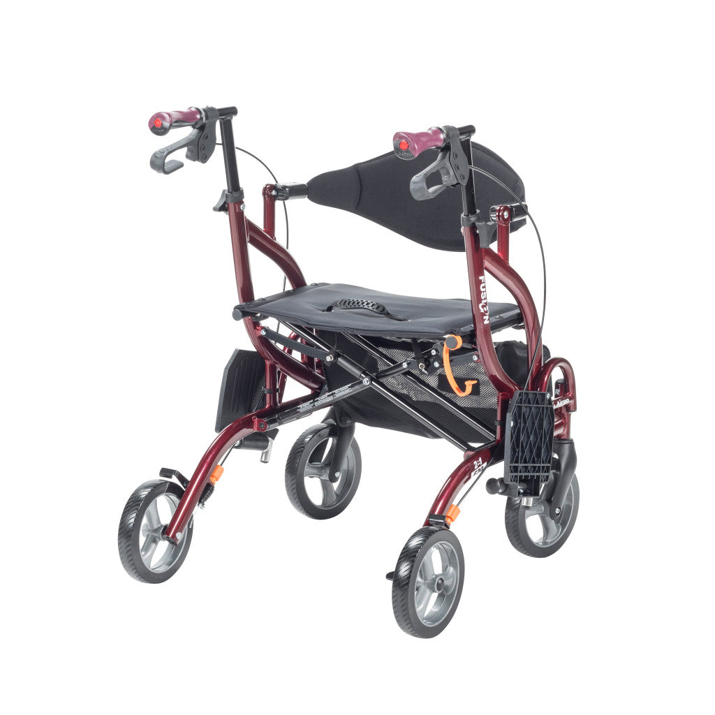 Airgo Fusion F20 Side-Folding Rollator & Transport Chair - BeHope