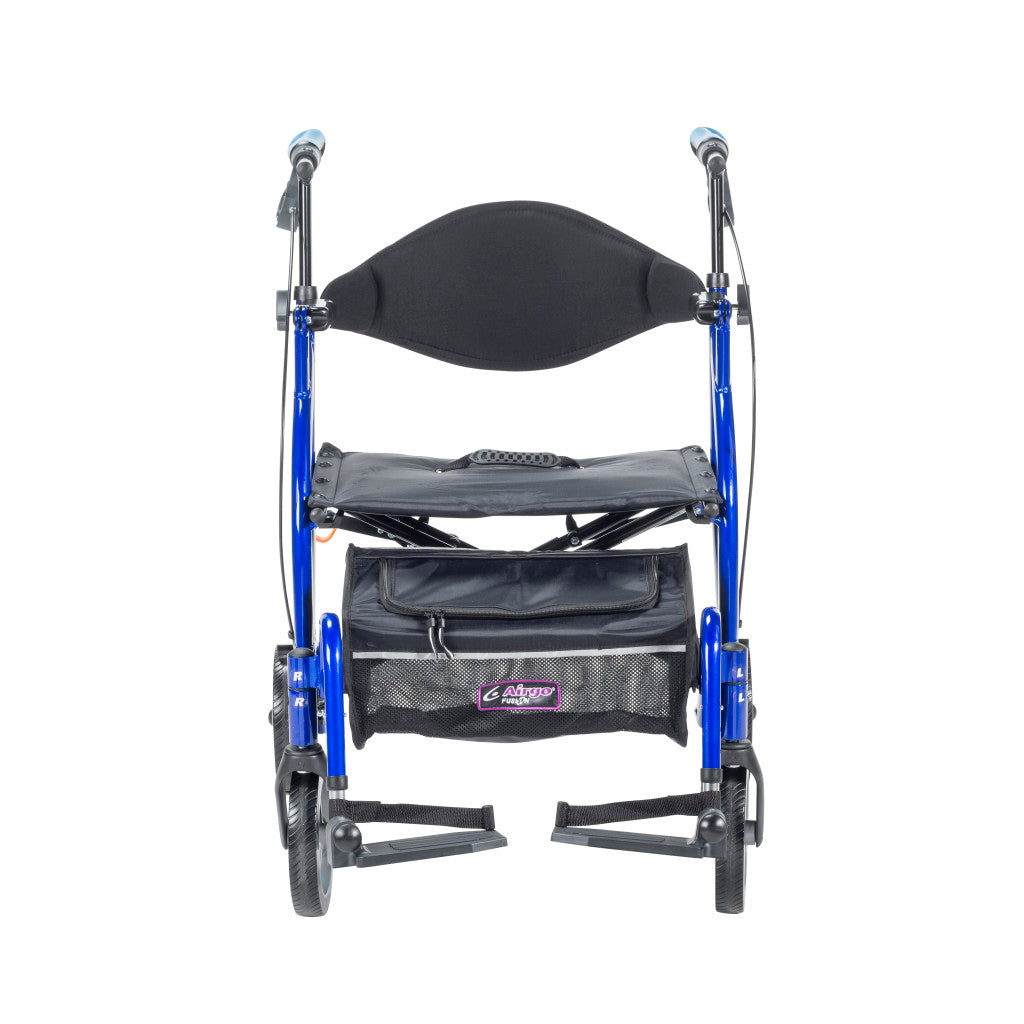 Airgo Fusion F20 Side-Folding Rollator & Transport Chair - BeHope