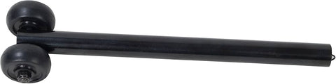 Silver Sport Rear Anti Tippers With Wheels, 1 Pair - BeHope